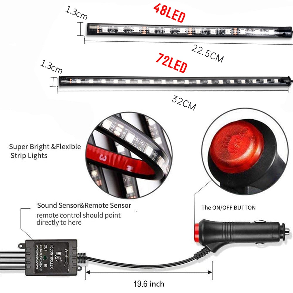 Radiant Vibes LED Foot Light