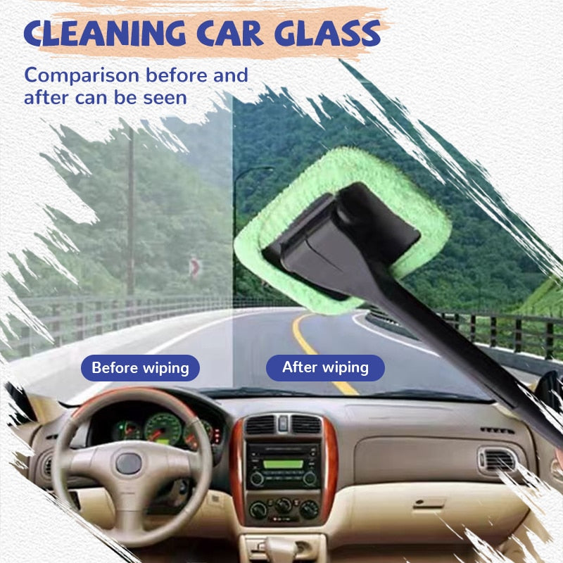 CrystalClear Car Window Cleaner Kit