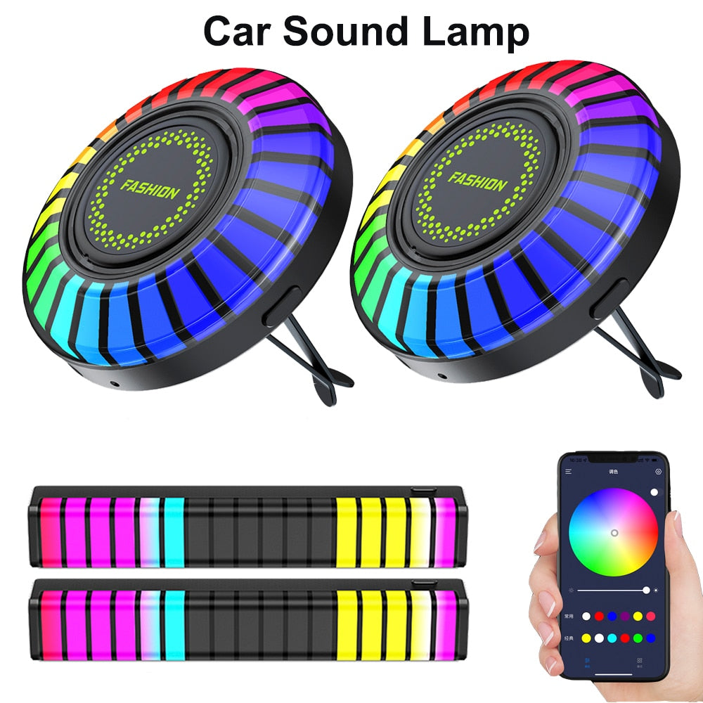 LED Sound-Activated Atmosphere Light